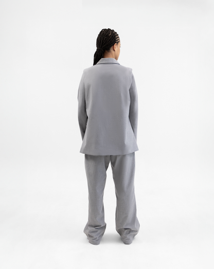 Harness gray blazer