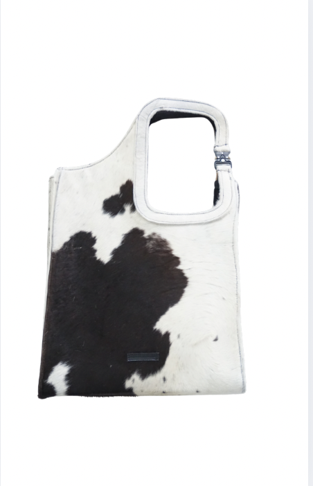 Quantum Leather Bag Black